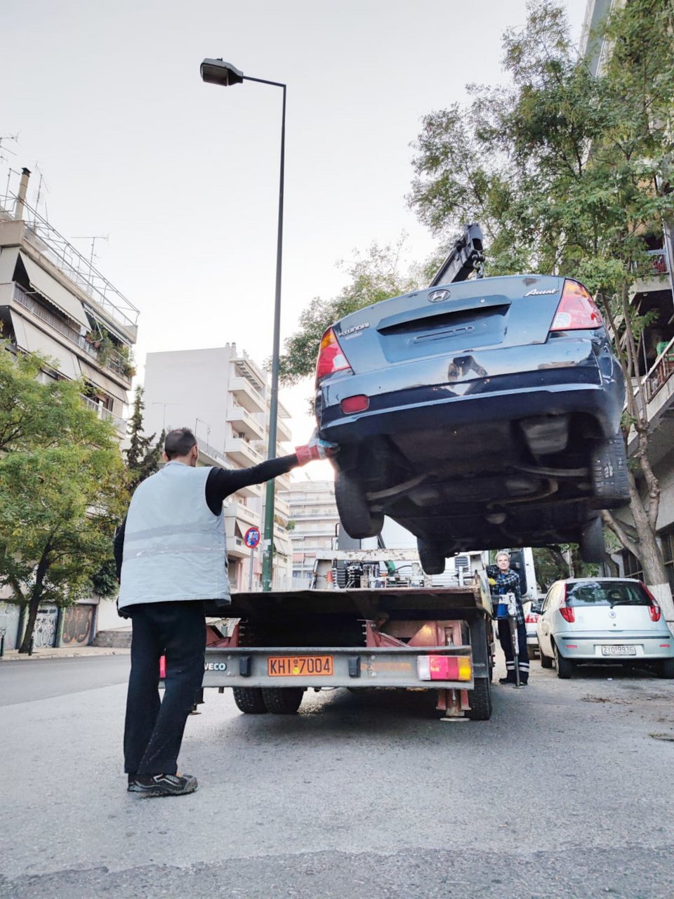 Επιχείρηση «σκούπα» στο κέντρο της Αθήνας