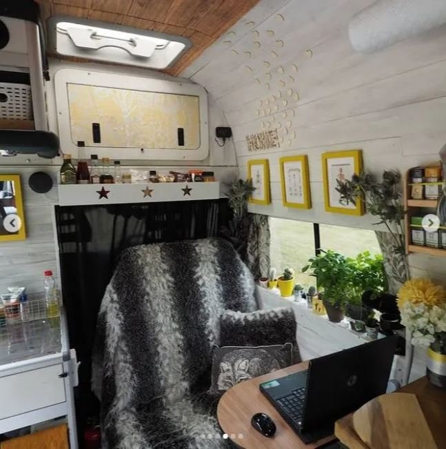 εσωτερικό του βαν