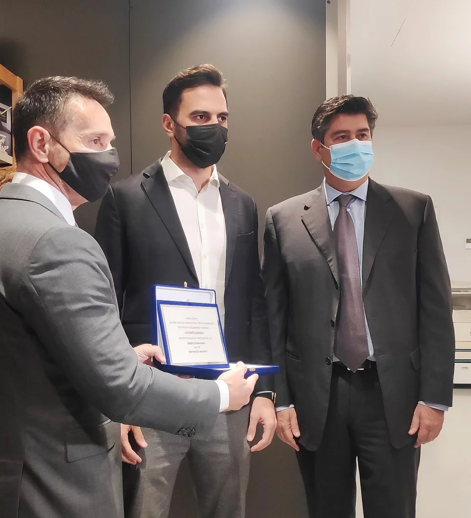 Μανώλης Χριστοδουλάκης και Ανδρέας Τσούνης στον «Ευαγγελισμό»