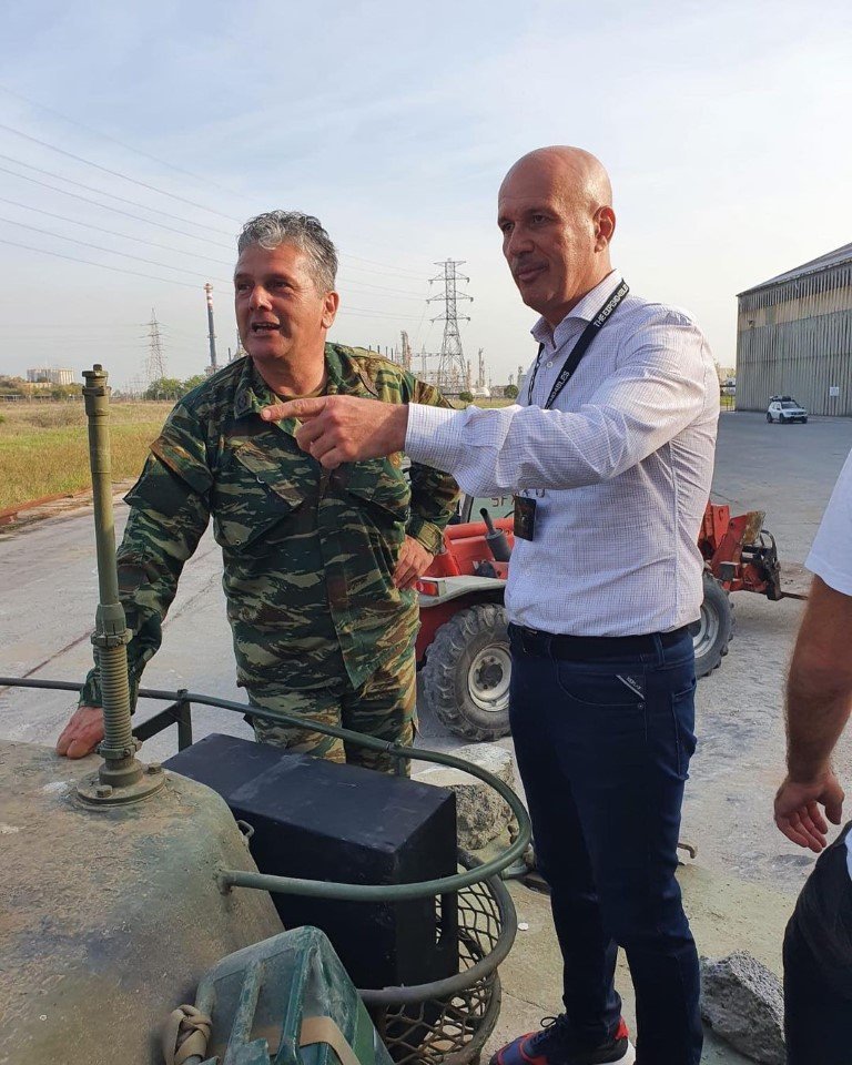 Οι πρώτες εικόνες από τα γυρίσματα των «Αναλώσιμων 4»/ Φωτογραφία: Instagram-panoskouanis