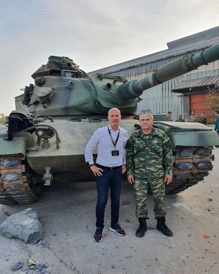 Οι πρώτες εικόνες από τα γυρίσματα των «Αναλώσιμων 4»/ Φωτογραφία: Instagram-panoskouanis