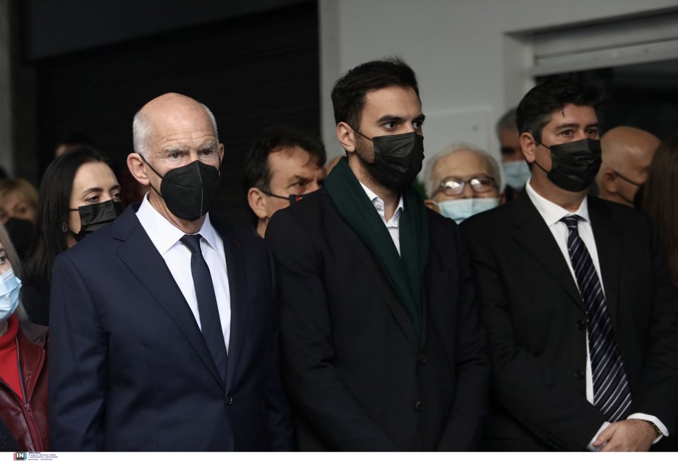 Γιώργος Παπανδρέου, Μανώλης Χριστοδουλάκης, Ανδρέας Τσούνης -Φωτογραφία: Intimenews/ΛΙΑΚΟΣ ΓΙΑΝΝΗΣ
