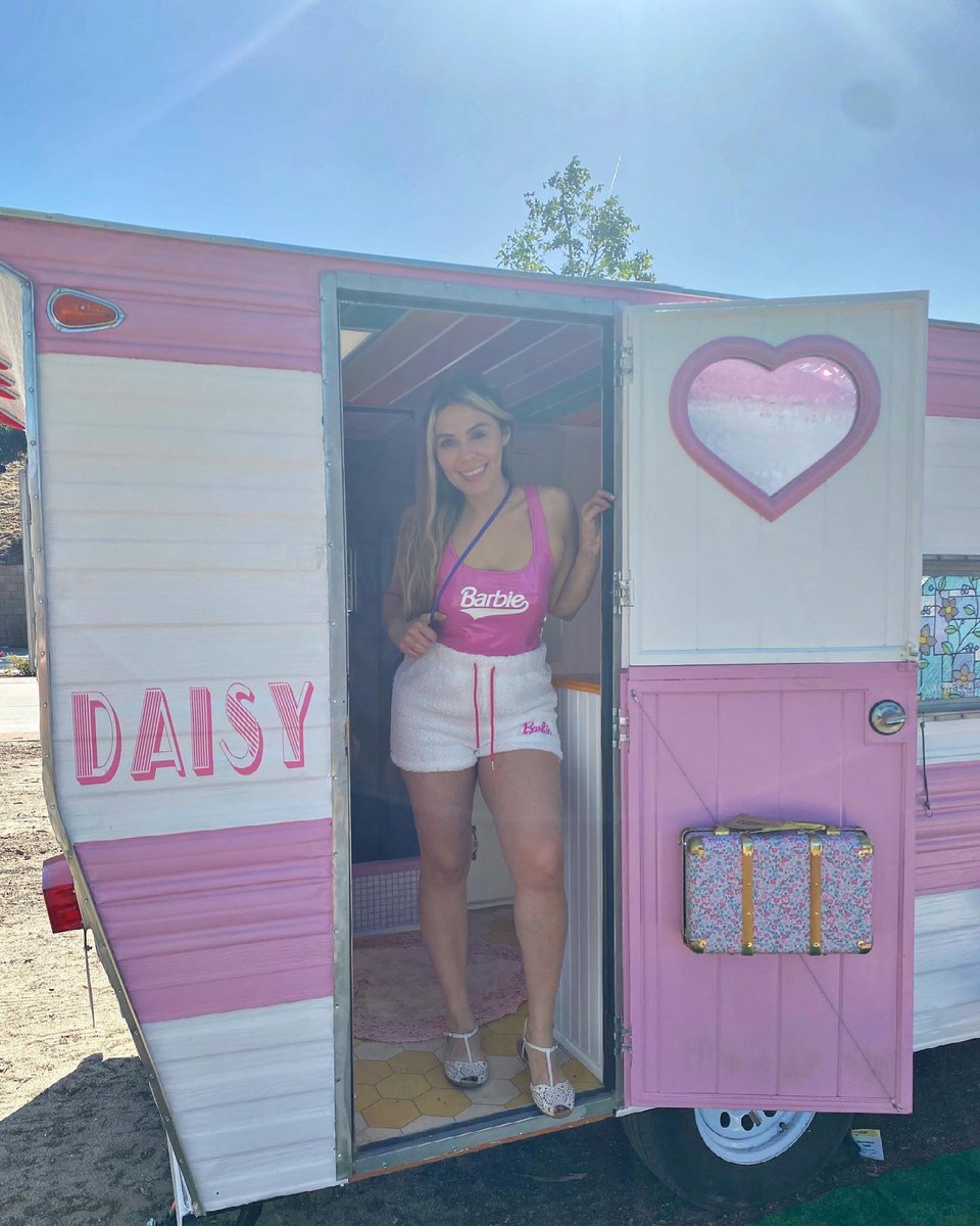 Η Ίλσα έχει εμπνευστεί τη διακόσμηση της Daisy από το τροχόσπιτο της Barbie
