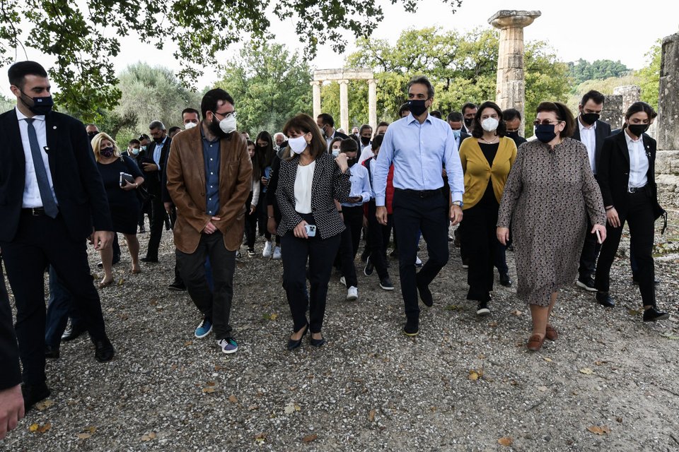Μητσοτάκης Αρχαία Ολυμπία