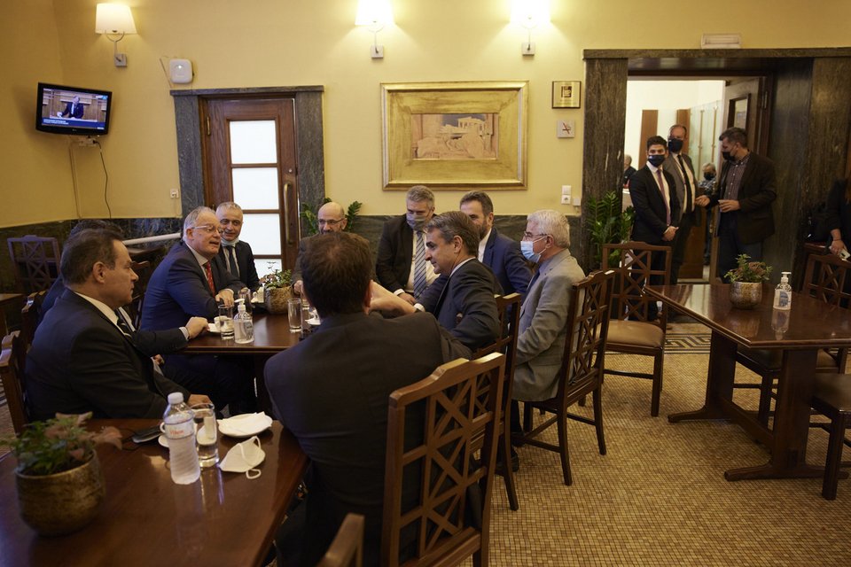 Κυριάκος Μητσοτάκης Βουλή βουλευτες