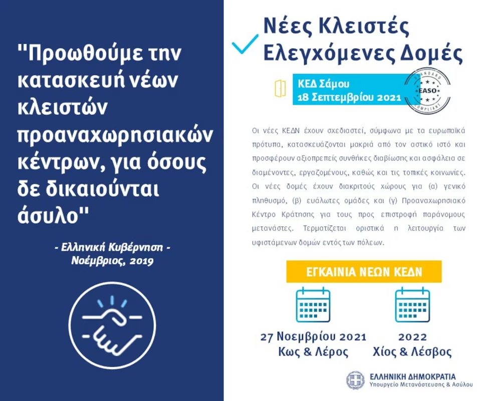 Φωτογραφία: Υπουργείο Μετανάστευσης και Ασύλου 