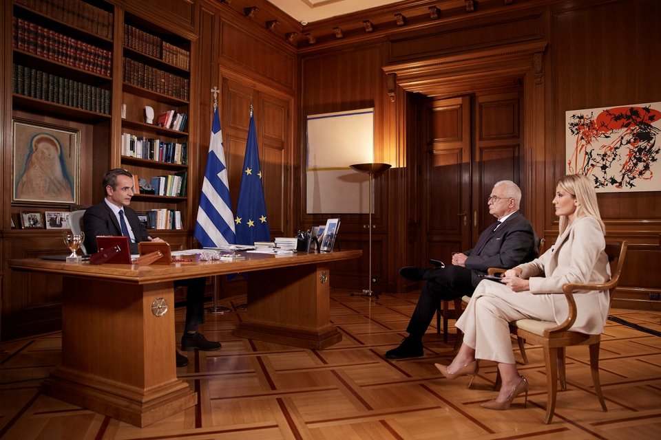 Η συνέντευξη Μητσοτάκη στο MEGA