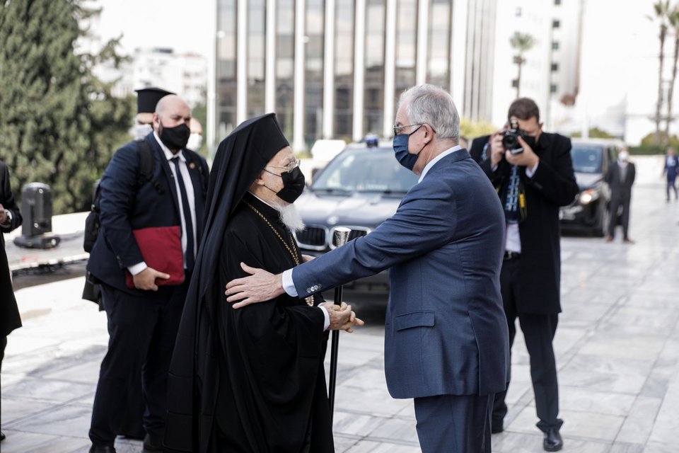 Οικουμενικός Πατριάρχης Βαρθολομαίος Κωνσταντίνος Τασούλας Βουλή