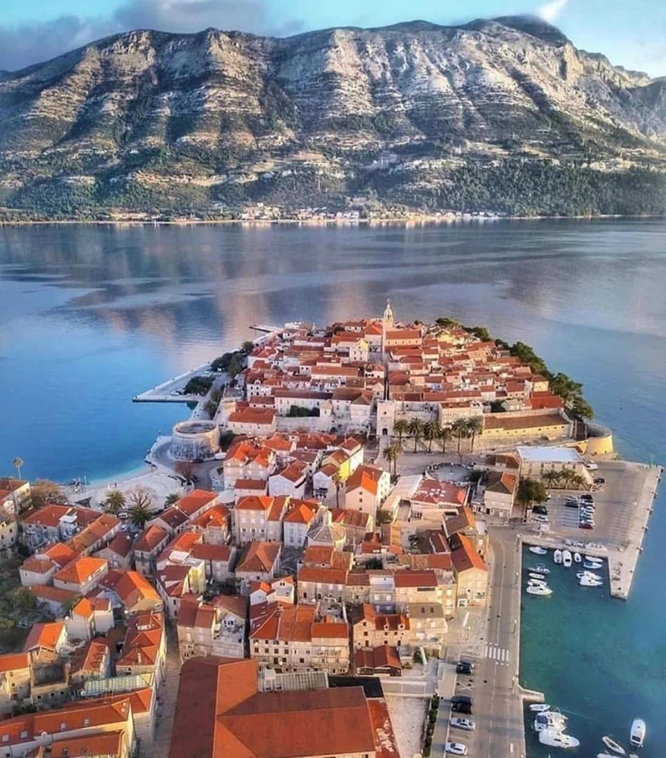 Η πόλη Korčula 