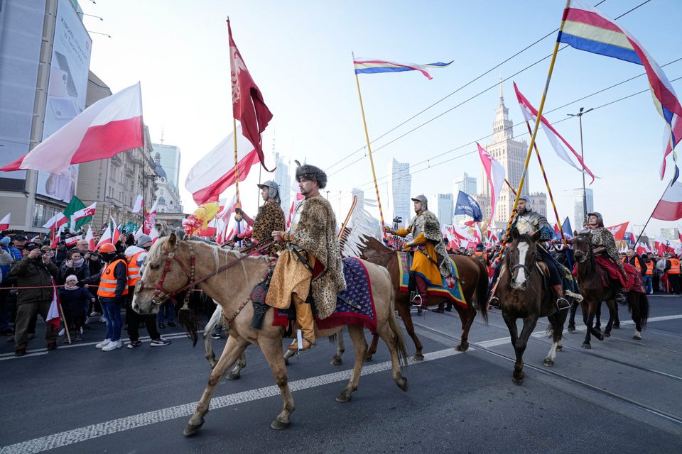 διαδήλωση Ημέρα Ανεξαρτησίας Βαρσοβία