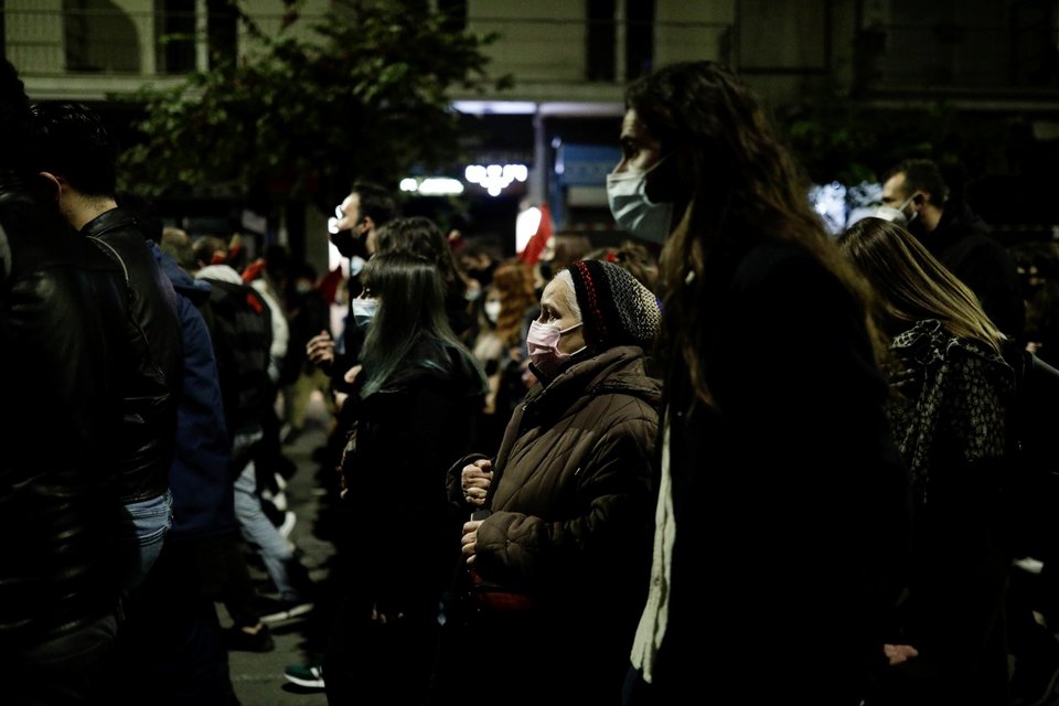 Η πορεία για το Πολυτεχνείο στη Θεσσαλονίκη / Φωτογραφία: Konstantinos Tsakalidis / SOOC