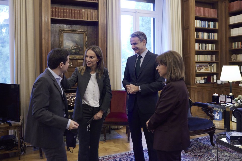 Η παρουσία του Κωνσταντίνου Ρόζη τράβηξε τα βλέμματα όλων / Φωτογραφία: Intime