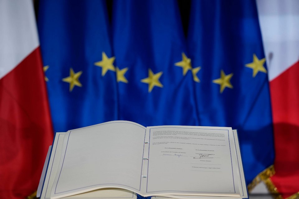 Υπογράφτηκε η Ιταλογαλλική Συνθήκη