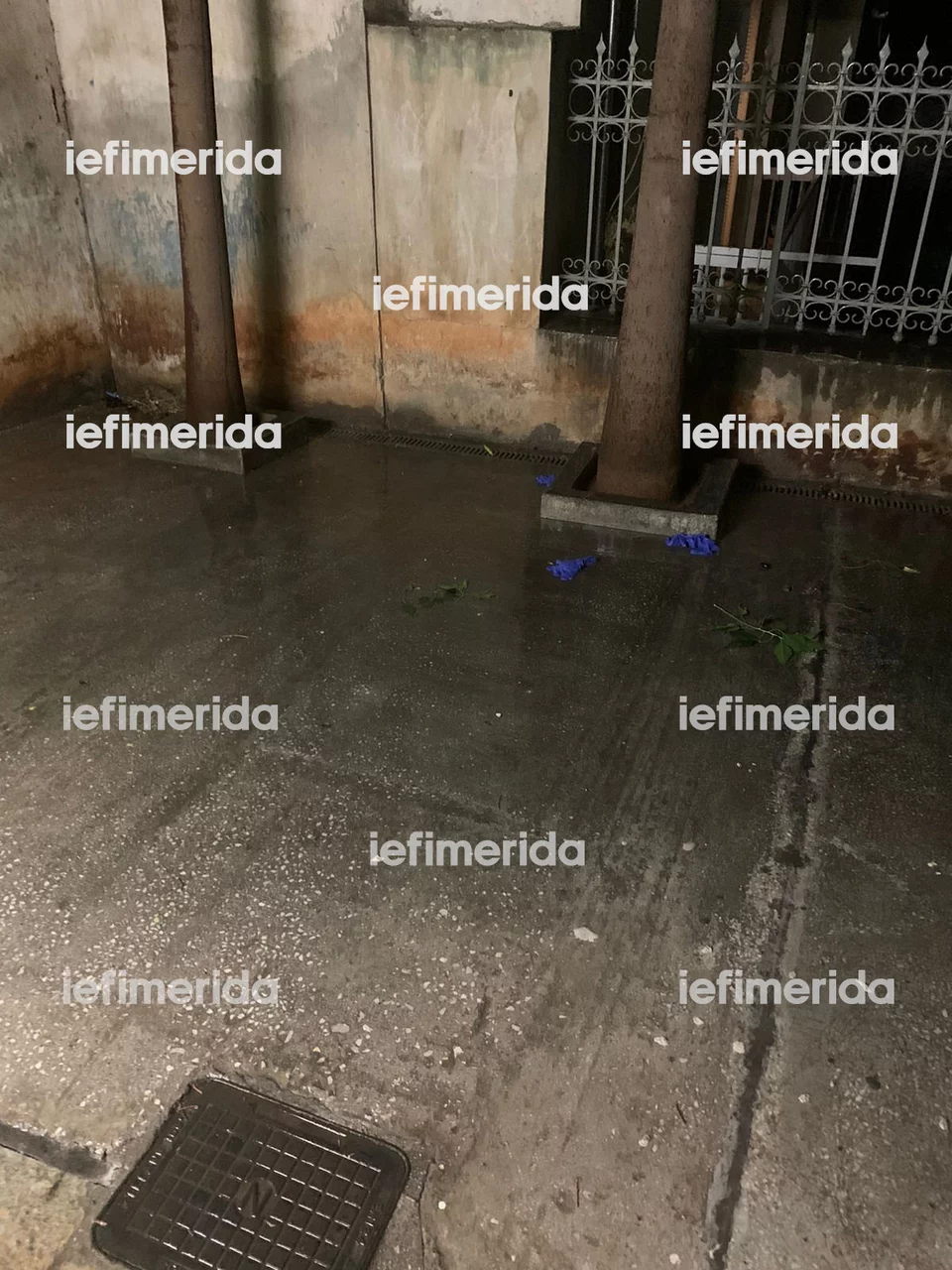 Το σημείο στο οποίο έπεσε το κοριτσάκι στο Κολωνάκι