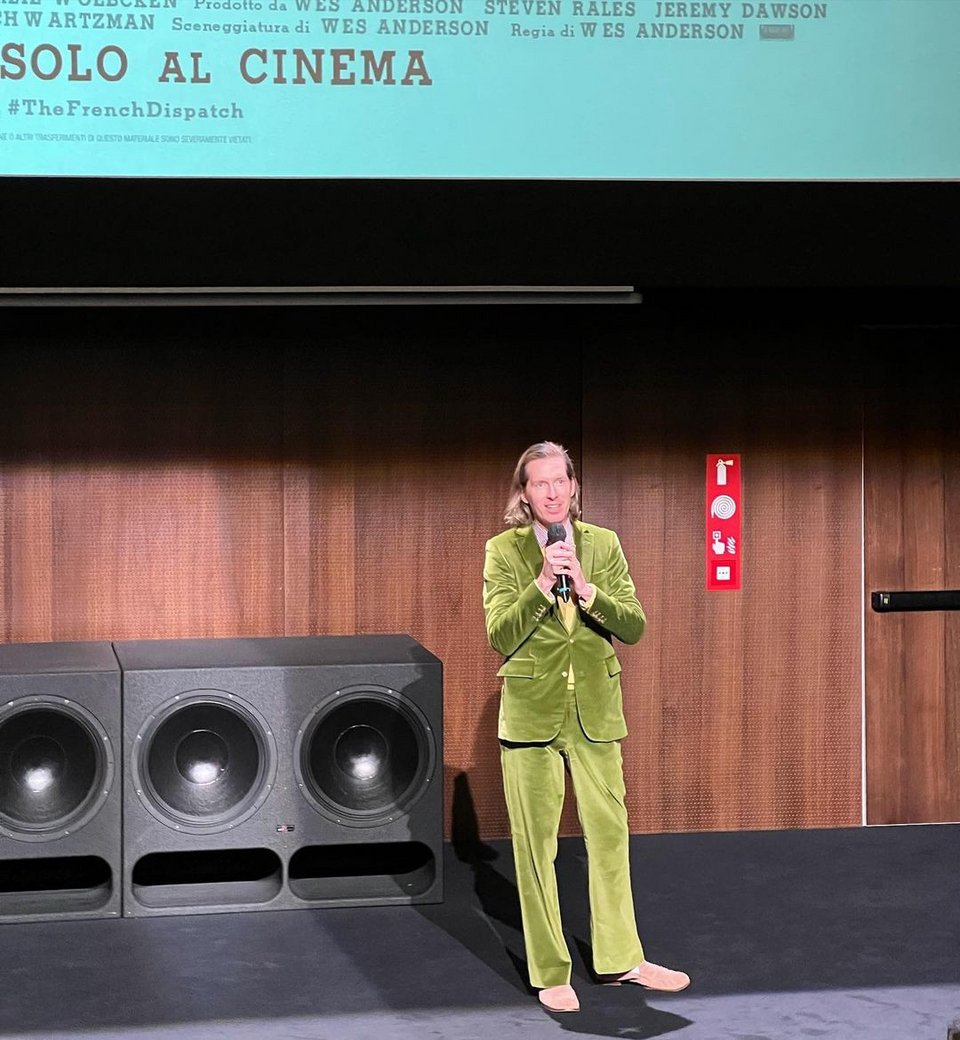 Wes Anderson/Φωτογραφία: Instagram fabionovembre
