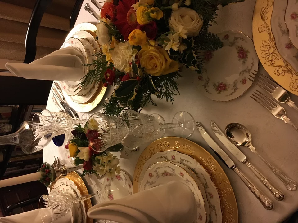 Λεπτομέρεια από δείπνο του Βασίλη Κουτσαβλή / Instagram