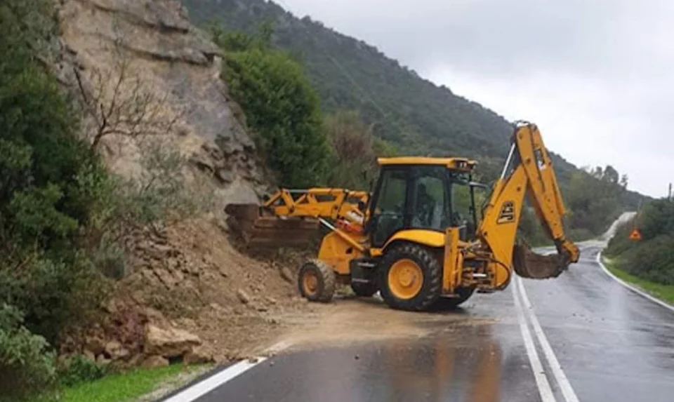 Κακοκαιρία στην Αιτωλοακαρνανία/ Φωτογραφία: EUROKINISSI