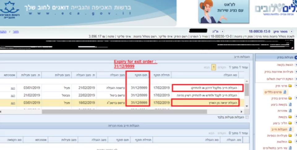 Η σχετική απόφαση που απαγορεύει την έξοδο από τη χώρα στον Αυστραλό μέχρι τις... 31/12/9999
