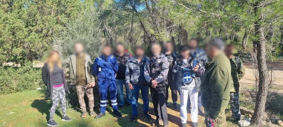 Θεματοφύλακες του Συντάγματος σε στρατιωτική εκπαίδευση.