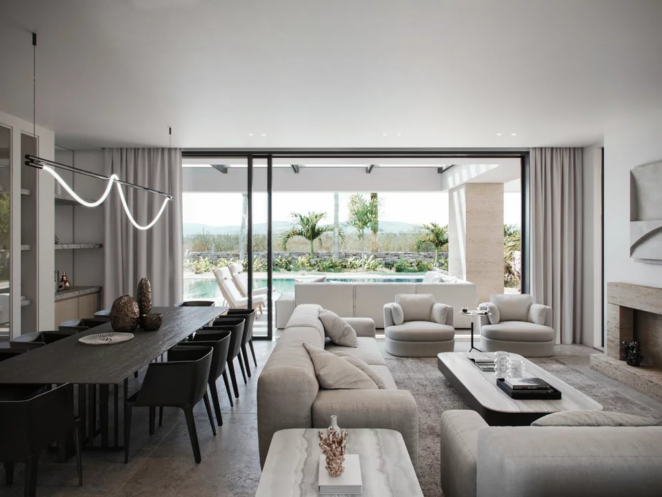 δίδυμα σπίτια στη Νέα Μάκρη