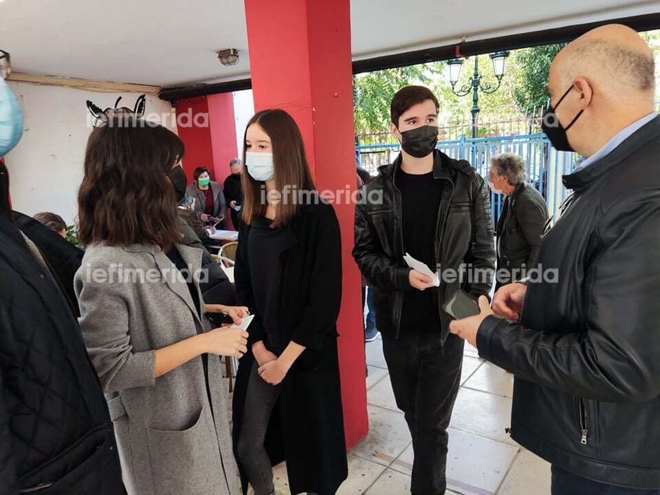 Ο γιος της Φώφης Γεννηματά, Γιώργος/ Φωτογραφία: iefimerida.gr