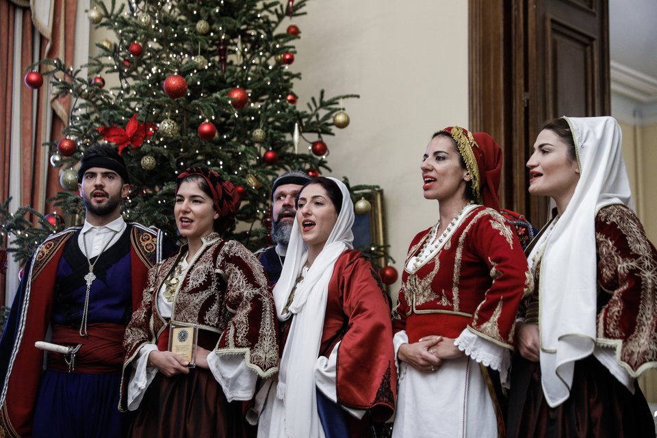 Κάλαντα στο Προεδρικο