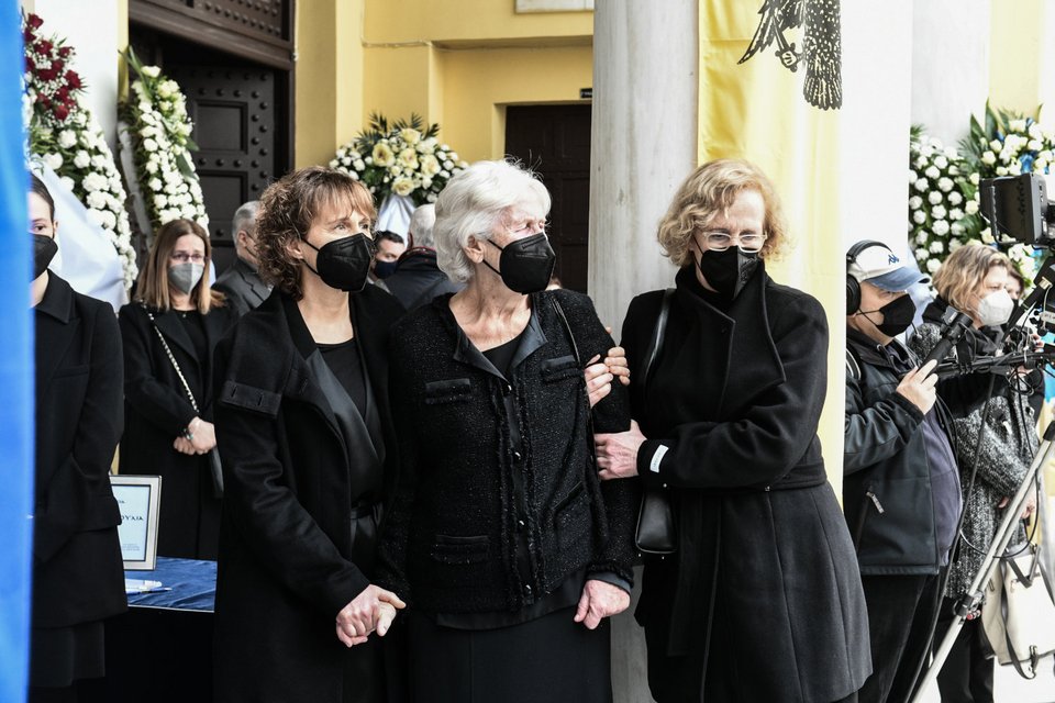 Κάρολος Παπούλιας, εξόδιος ακολουθία