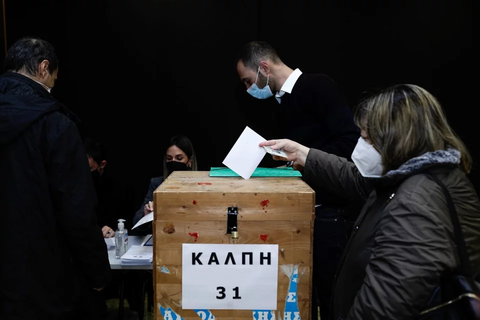 Εκλογικό κέντρο στη Θεσσαλονίκη / Φωτογραφία: Konstantinos Tsakalidis/SOOC