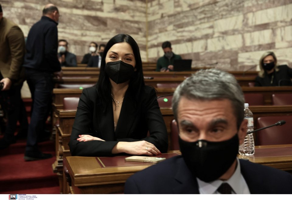 Νάντια Γιαννακοπούλου και Α. Λοβέρδος -Φωτογραφία: Intimemenews/ΛΙΑΚΟΣ ΓΙΑΝΝΗΣ