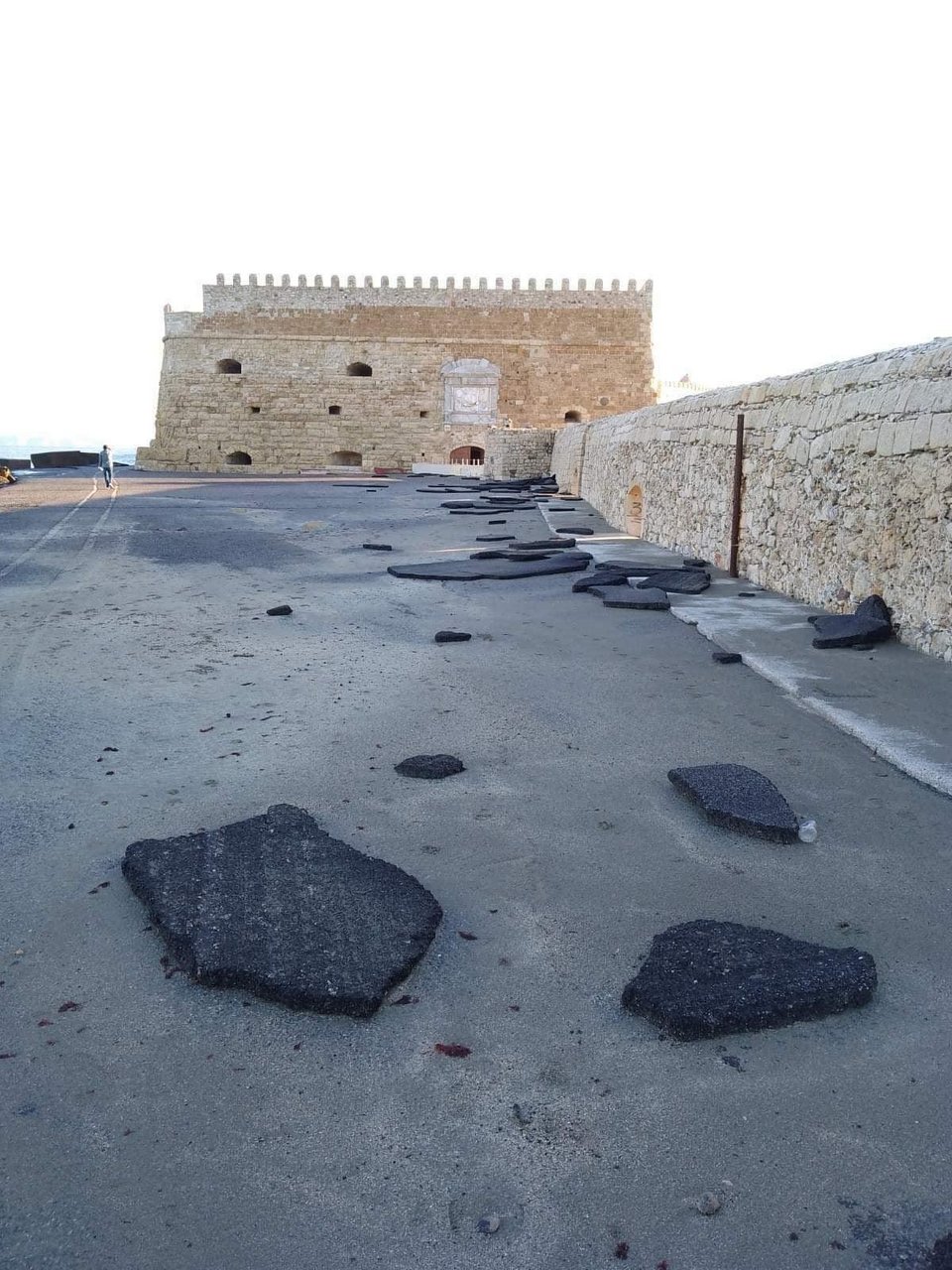 Ζημιες από την κακοκαιρία στο Κουλέ