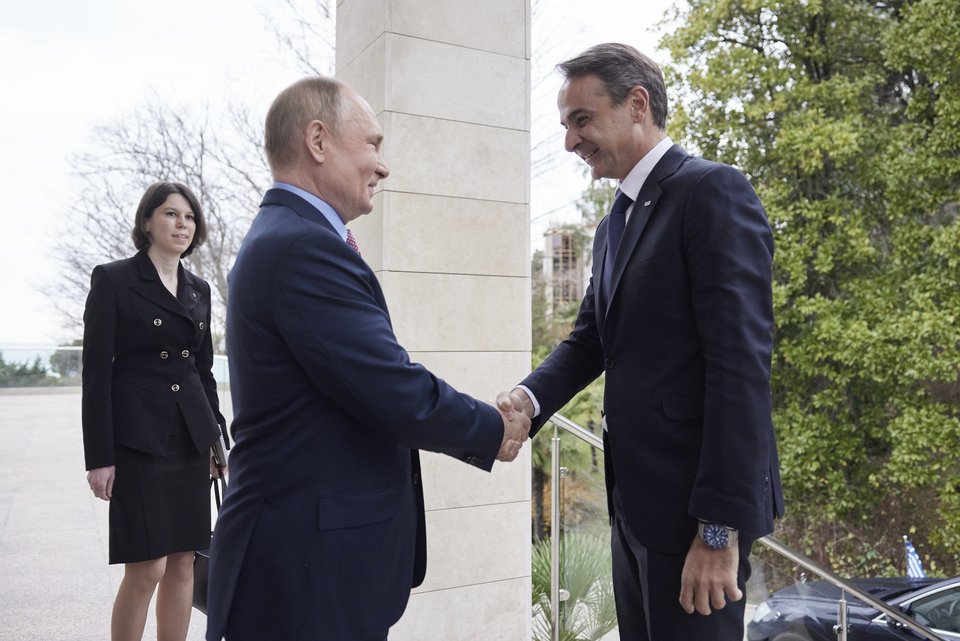 Κυριάκος Μητσοτάκης, Βλαντιμίρ Πούτιν