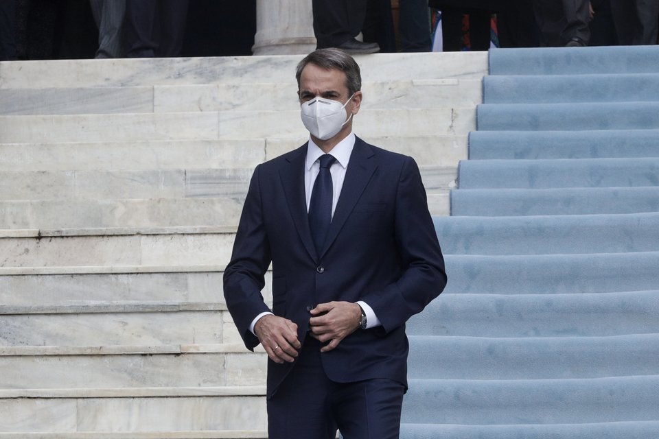 Ο πρωθυπουργός Κυριάκος Μητσοτάκης/ Φωτογραφία: EUROKINISSI