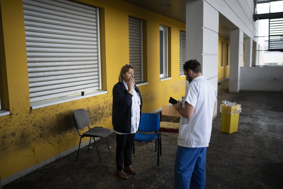 Σύντομο διάλειμμα για το προσωπικό της ΜΕΘ