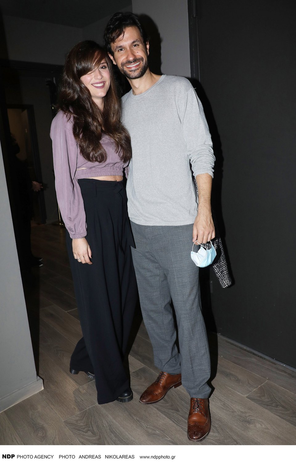 Ο Ορφέας Αυγουστίδης και η Γεωργία Κρασσά.