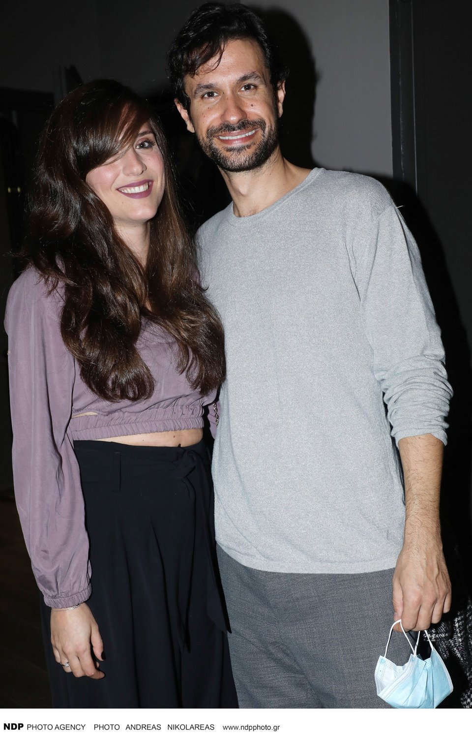 Ο Ορφέας Αυγουστίδης και η Γεωργία Κρασσά.