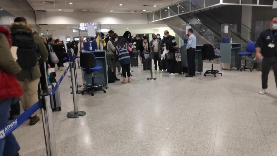 έλεγχοι σε αφίξεις πτήσεων στο ελ βενιζέλος
