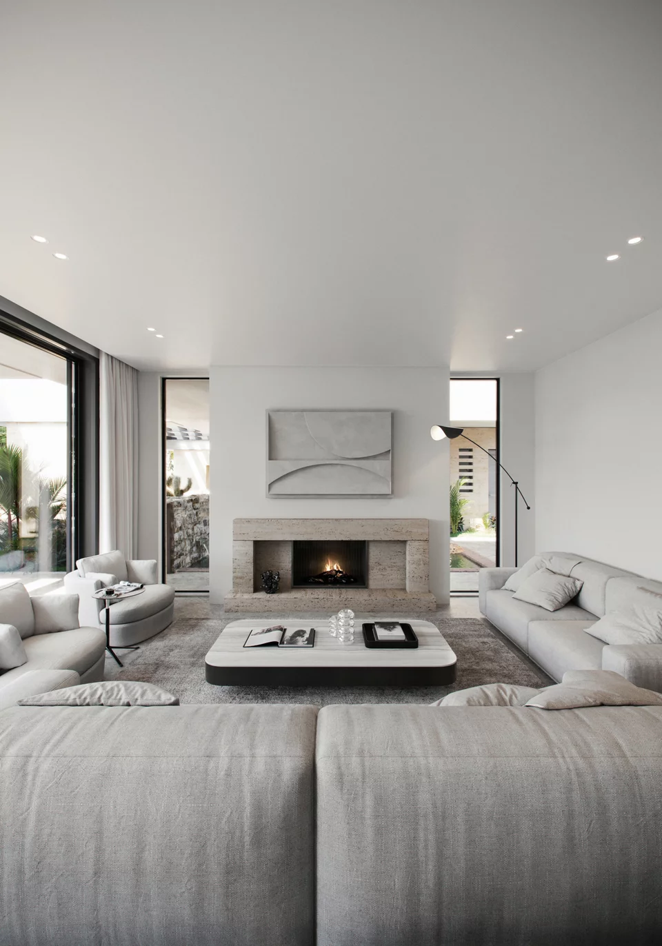 δίδυμα σπίτια στη Νέα Μάκρη