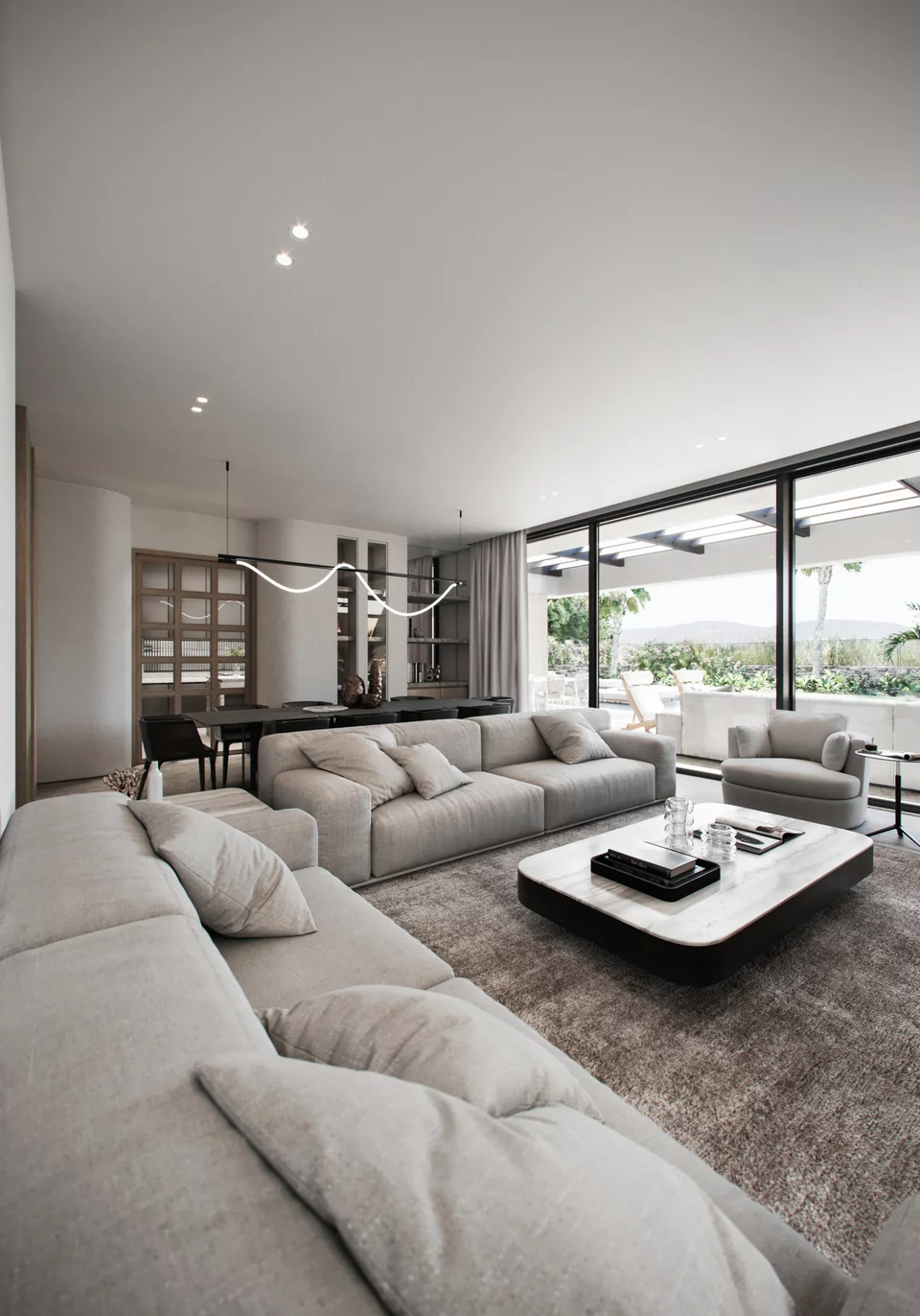 δίδυμα σπίτια στη Νέα Μάκρη