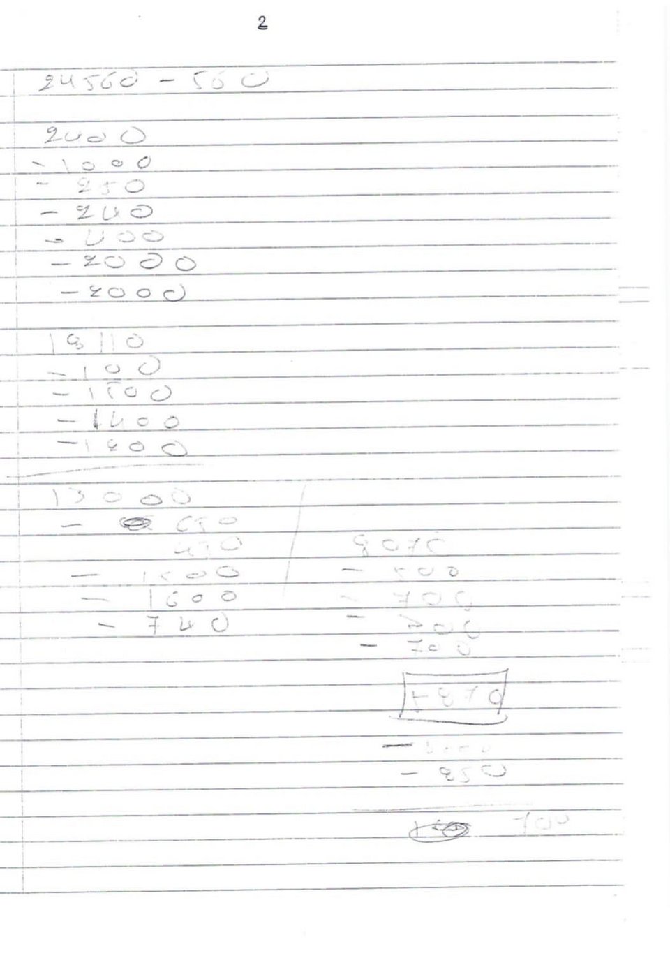 χειρόγραφες σημειώσεις στη Γκράβα