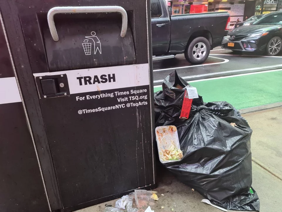Σκουπίδια στη Νέα Υόρκη
