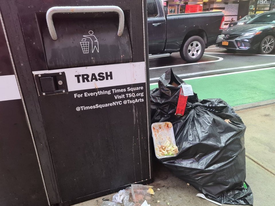 Σκουπίδια στη Νέα Υόρκη
