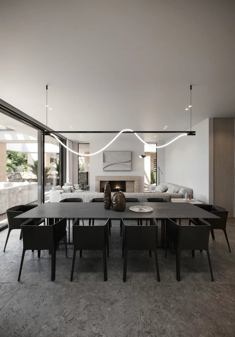 δίδυμα σπίτια στη Νέα Μάκρη