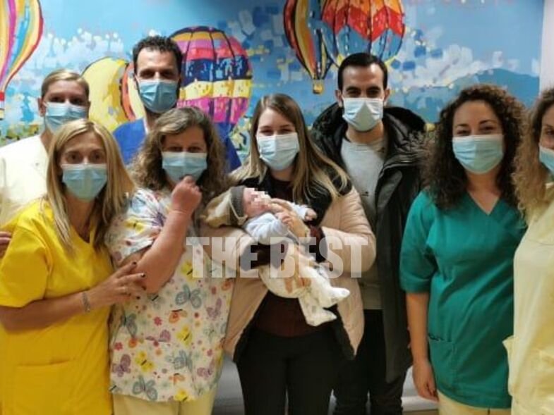 Μικρός Νεκτάριος βρέφος δύο μηνών νικητής απο κορωνοιο
