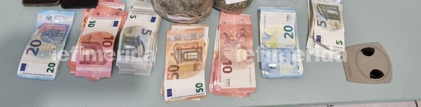 Το χρηματικό ποσό που βρέθηκε από τις Αστυνομικές Αρχές