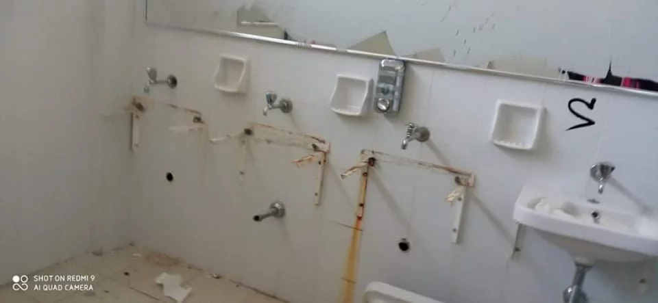 „Locul craniului” și Liceul General din Melission, după încheierea ocupației