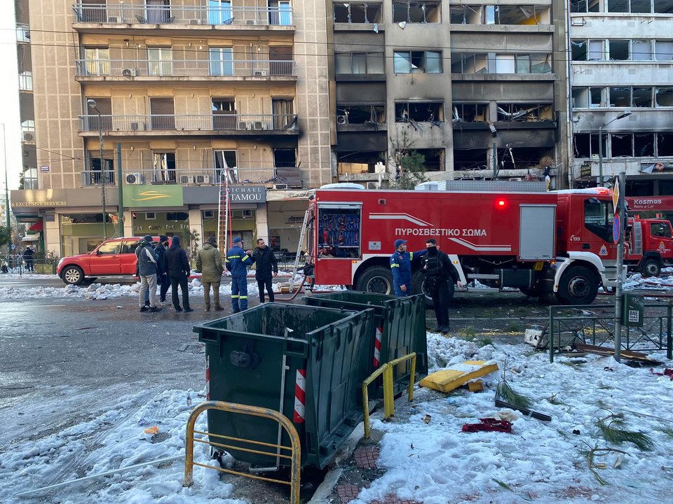Εκρηξη στη Συγγρού