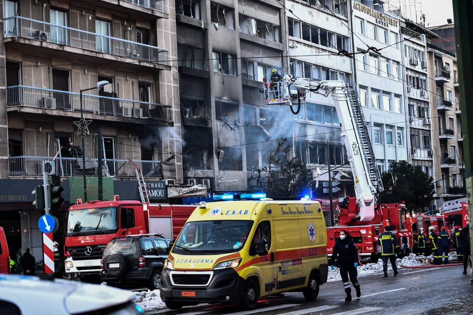 έκρηξη, λεωφόρος Συγγρού