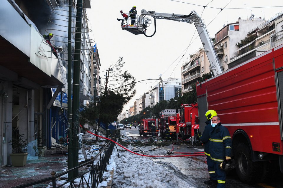 έκρηξη, λεωφόρος Συγγρού