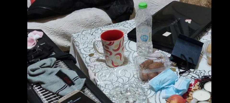 εσωτερικό του σπιτιού Αγιος Παντελεήμονασ
