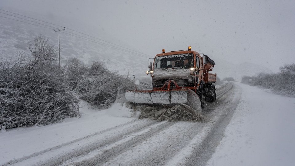 Λίμνη Κάρλα στα λευκά